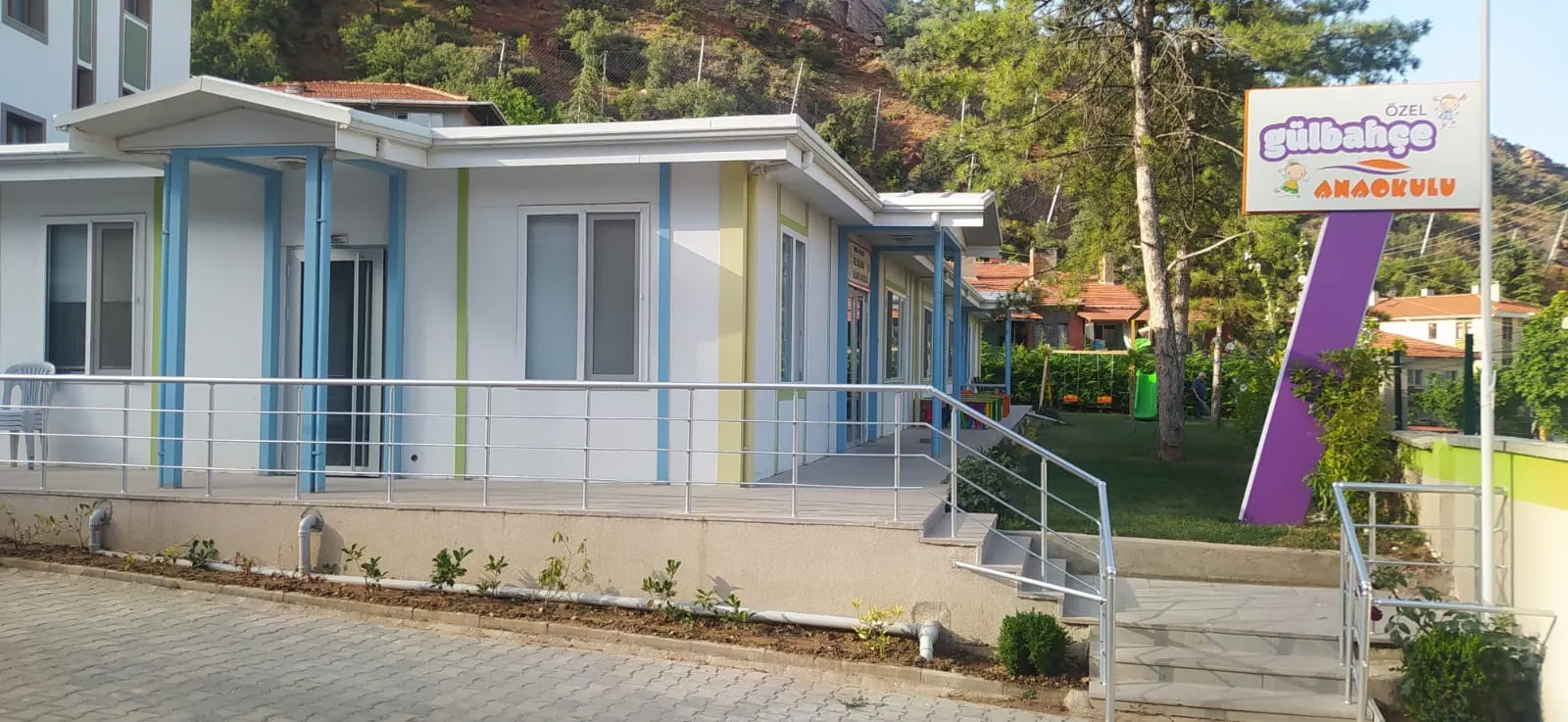Gülveren Nallıhan Gülbahçe Anaokulu dış görünüm