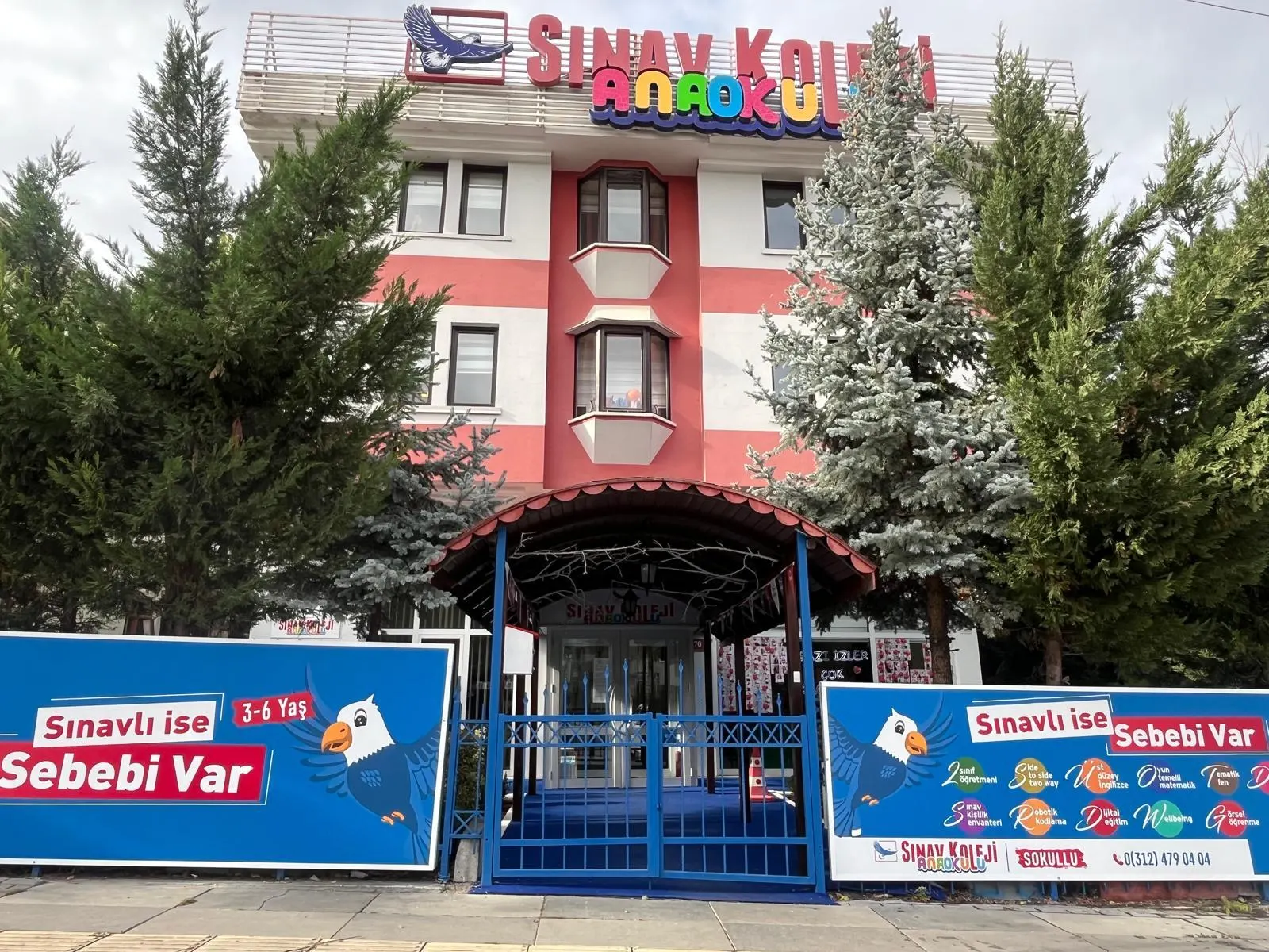 Sınav Koleji Sokullu Kampüsü dış görünüm