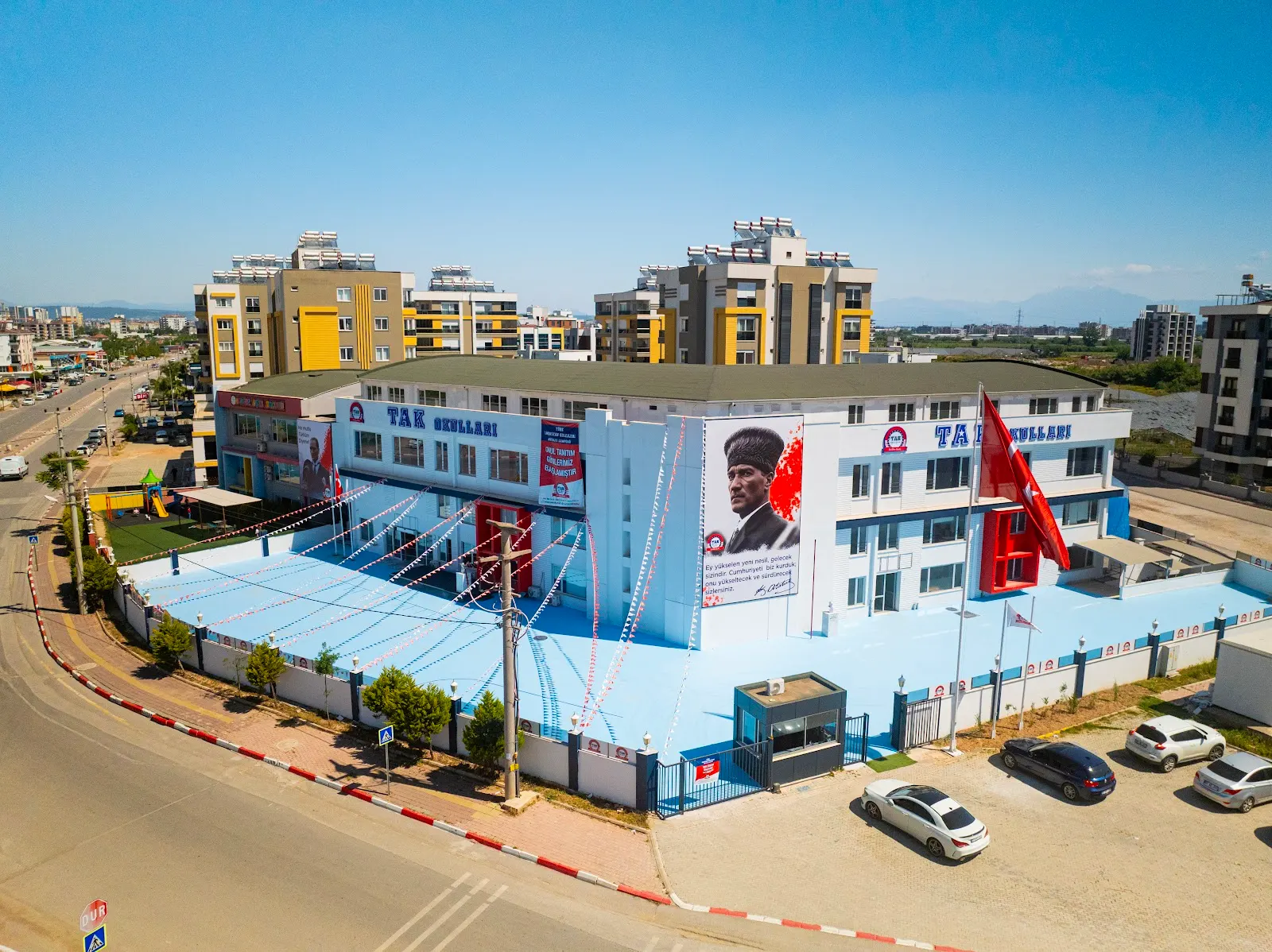 TAK Antalya Kampüsü dış görünüm