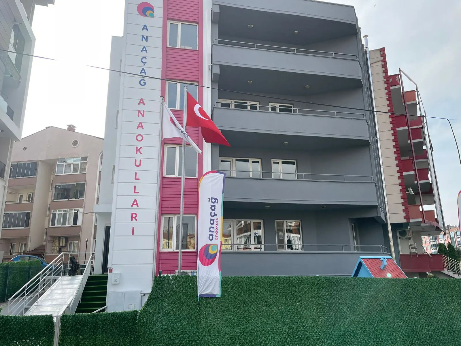 Anaçağ Balıkesir Anaokulu dış görünüm