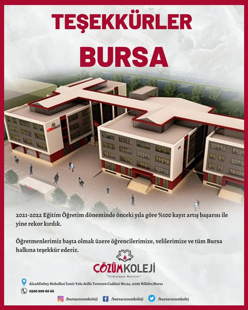 Çözüm Koleji Bursa Kampüsü fotoğrafı 6