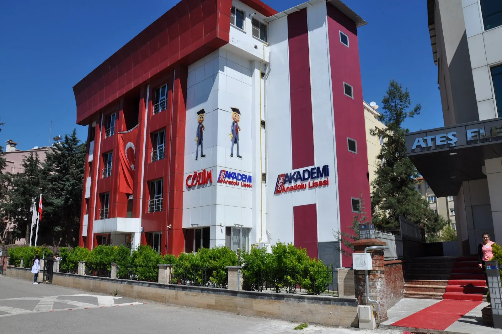 Çözüm Akademi Gaziantep Lise Kampüsü dış görünüm