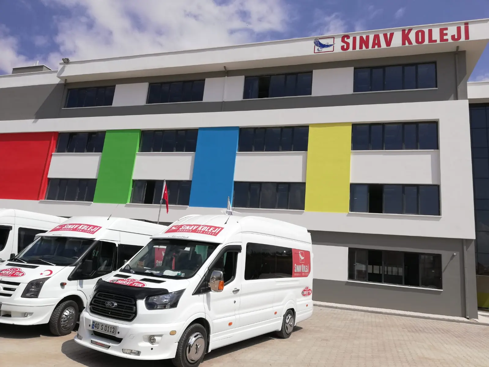 Sınav Koleji Kırşehir Kampüsü dış görünüm