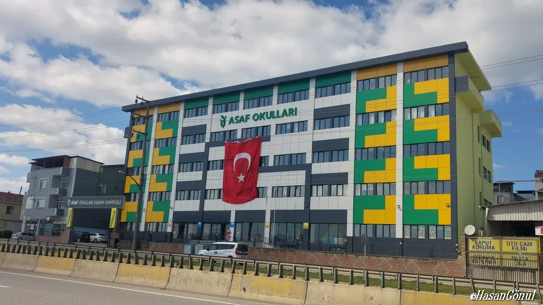 Asaf Okulları dış görünüm