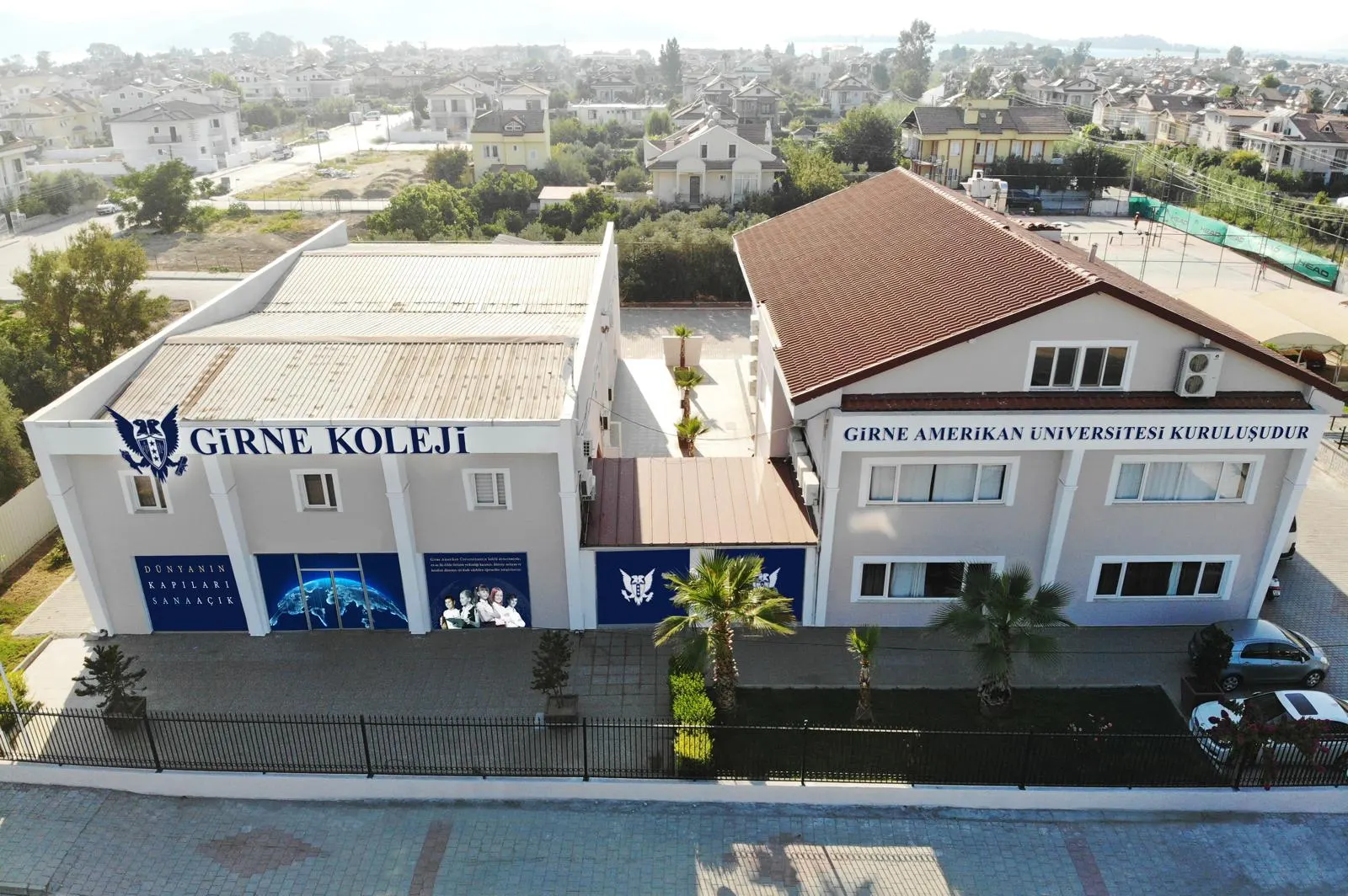 Girne Koleji Fethiye Lise Kampüsü dış görünüm