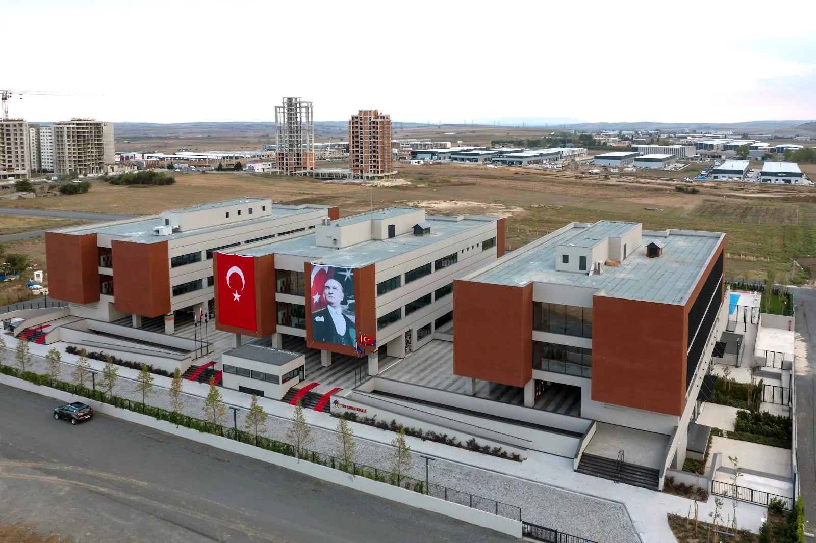 TED Okulları Çorlu Önerler Anaokulu dış görünüm