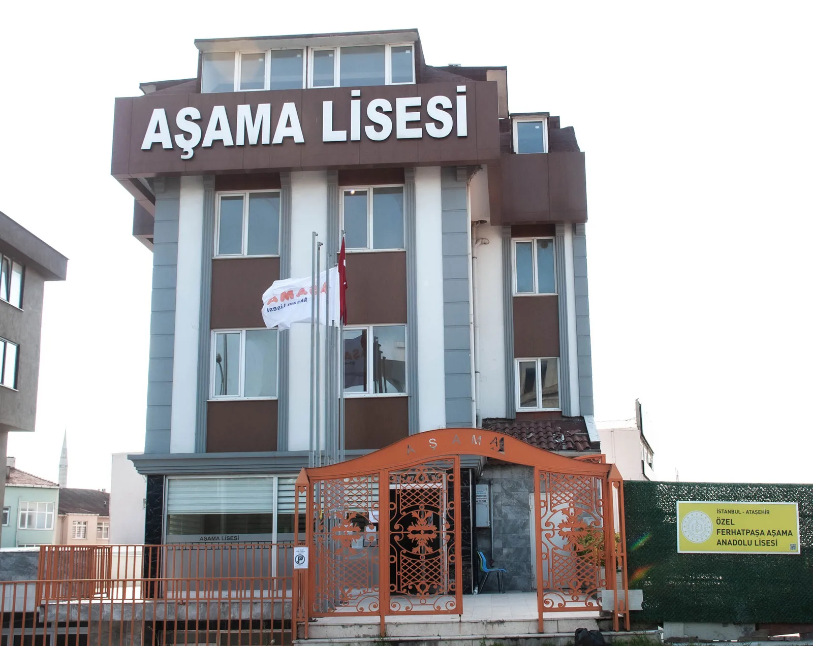 Aşama Okulları dış görünüm