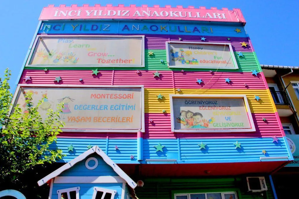 İnci Yıldız Çamlıca Anaokulu dış görünüm