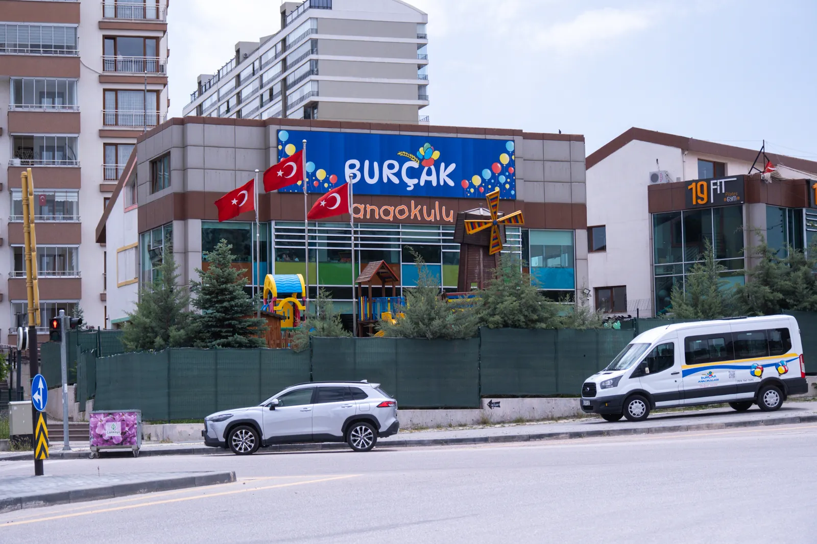 Burçak Anaokulları dış görünüm