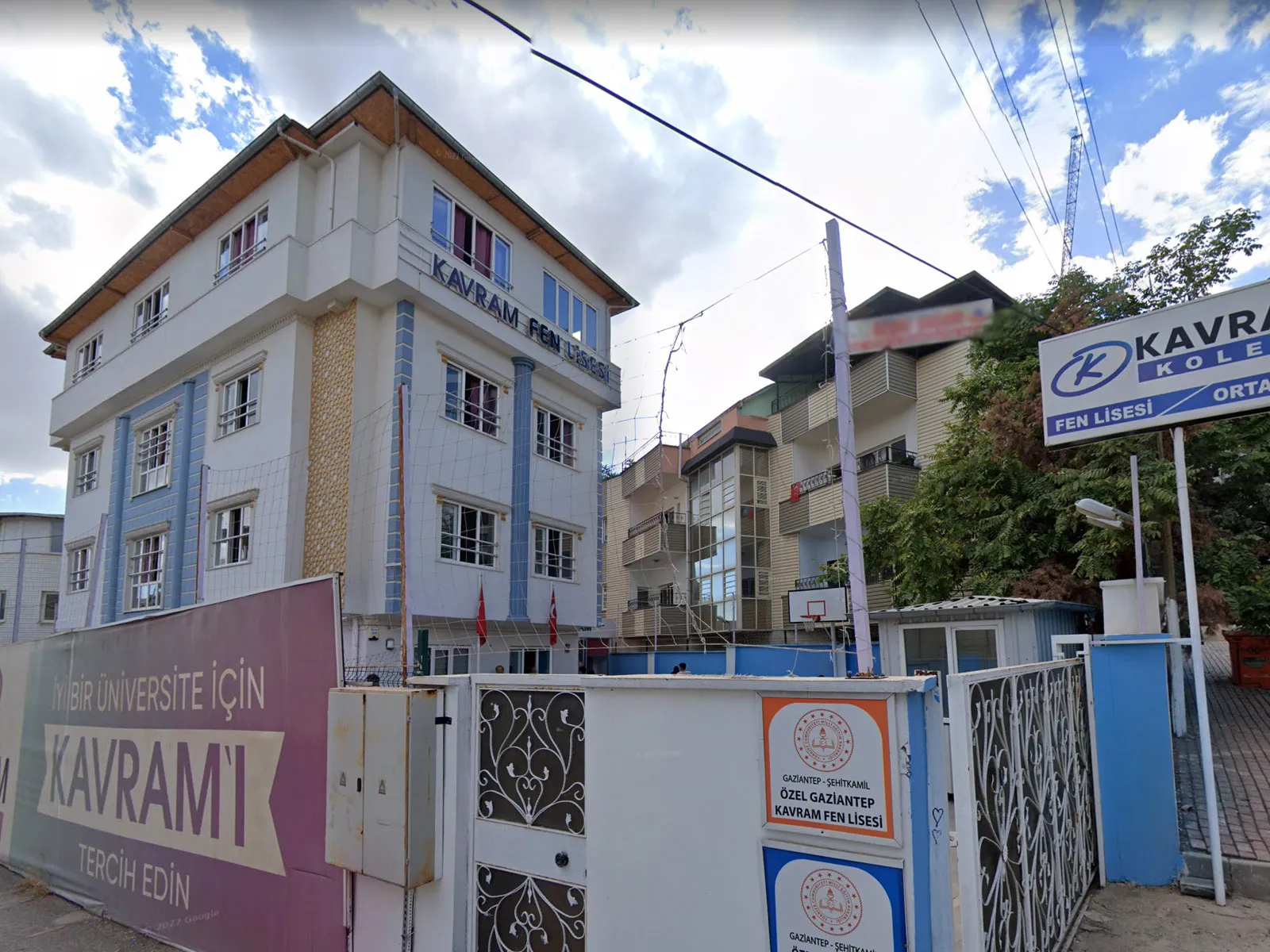 Kavram Koleji Gaziantep Kampüsü dış görünüm