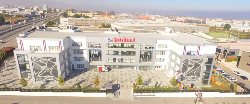 Sınav Koleji Kestel Kampüsü dış görünüm