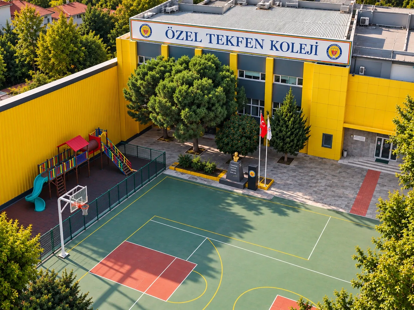 Özel Tekfen Koleji dış görünüm